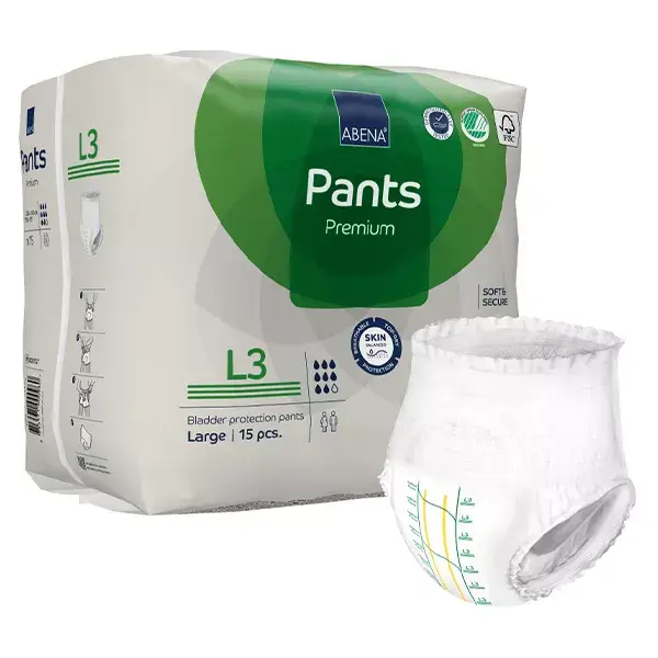 Abena Frantex Pants Premium Absorbent pantiese Size L3 15 units