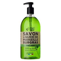 MKL Green Nature Savon Liquide de Marseille Thé Vert 1L