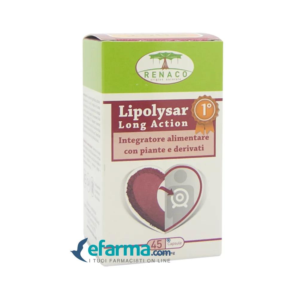 Renaco Lipolysar Long Action Integratore 45 Capsule