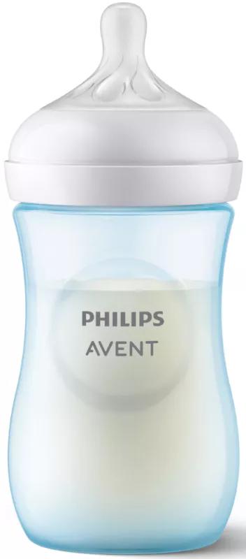 Philips Avent Biberón Natural Response 260 ml Azul
