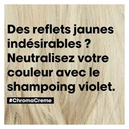 L'Oréal Professionnel Serie Expert Chroma Crème Shampoing Violet Crème Neutralisante Reflets Jaunes 300ml