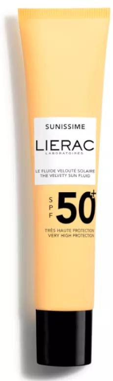 Lierac Sunissime Energizing Beschermende Gezichtsvloeistof SPF50 + 40ml