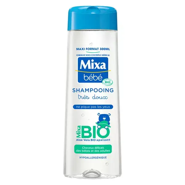Mixa Bébé Shampooing Très Doux Bio 300ml