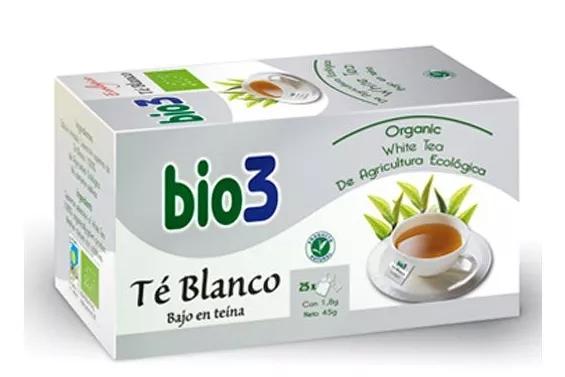 Bio3 chá Branco Ecologico 25 Saquetas