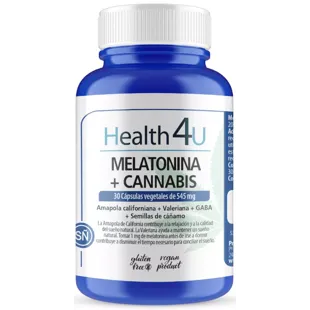 H4U Melatonin + Cannabis 545 mg 30 Kapseln