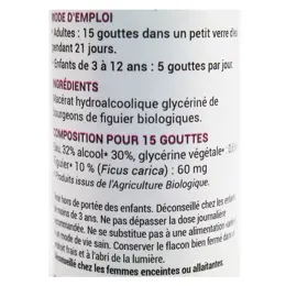 Oemine Macérât Glycériné Figuier Bio 30ml