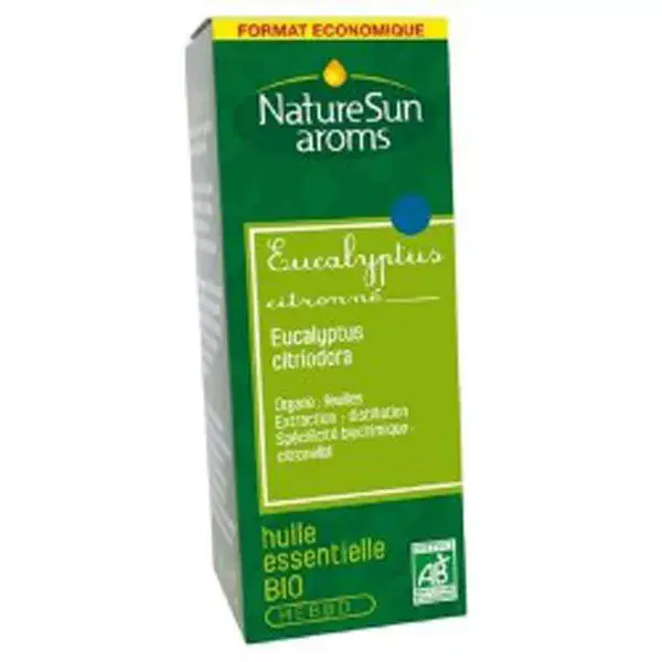 NatureSun Aroms Organic Lemon Eucalyptus Essential Oil 30ml 