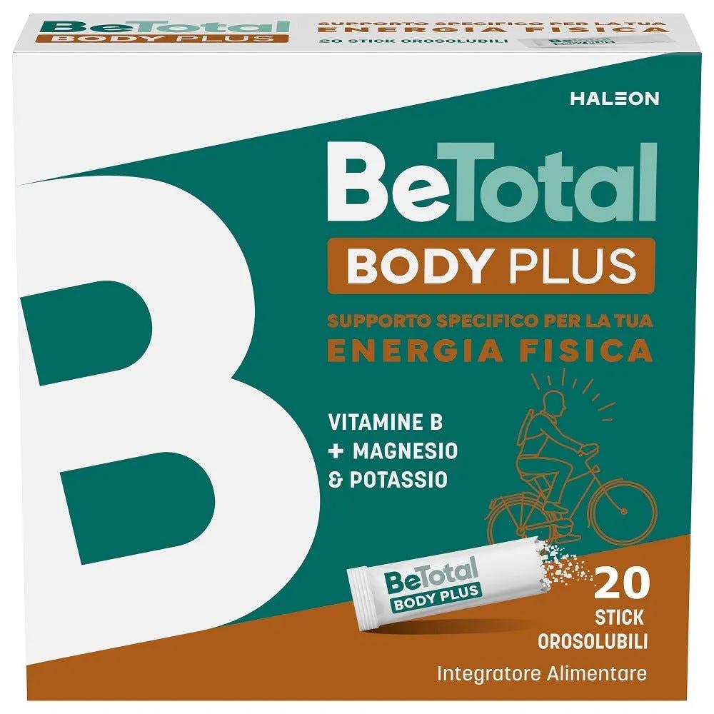 Be-Total Body Plus Integratore Alimentare Vitamina B Magnesio Potassio Adulti 20 Bustine