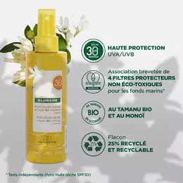 Klorane Monoï & Tamanu Spray Solaire Sublime Corps SPF30 200ml