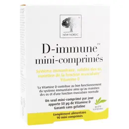 New Nordic D-Immune 90 mini-comprimés