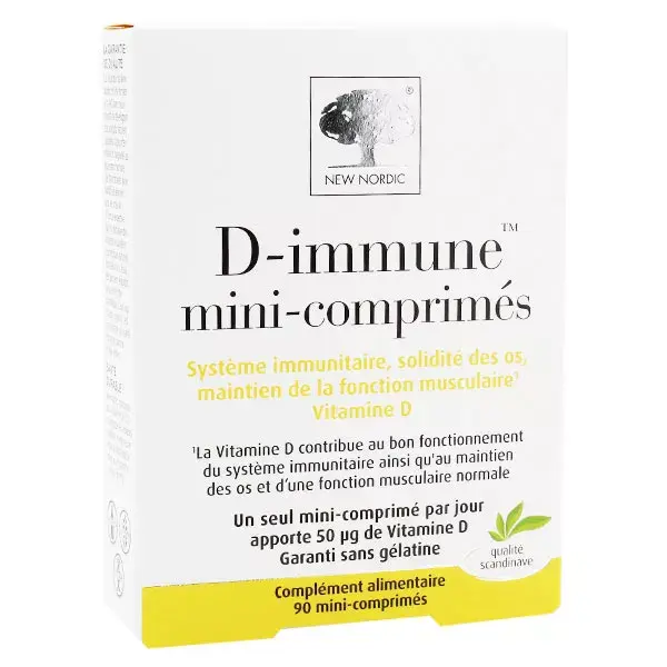 New Nordic D-Immune 90 mini-comprimés