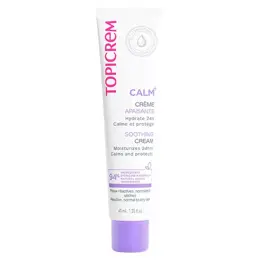 Topicrem Calm+ Crème Apaisante Légère 40ml