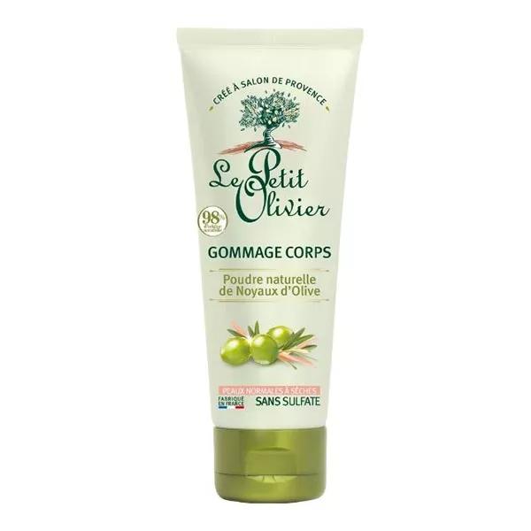 Le Petit Olivier - Gommage Corps - Poudre Naturelle De Noyaux D'Olive 200ml
