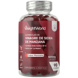 WeightWorld Apple Cider Vinegar 1000mg 90 Gummies
