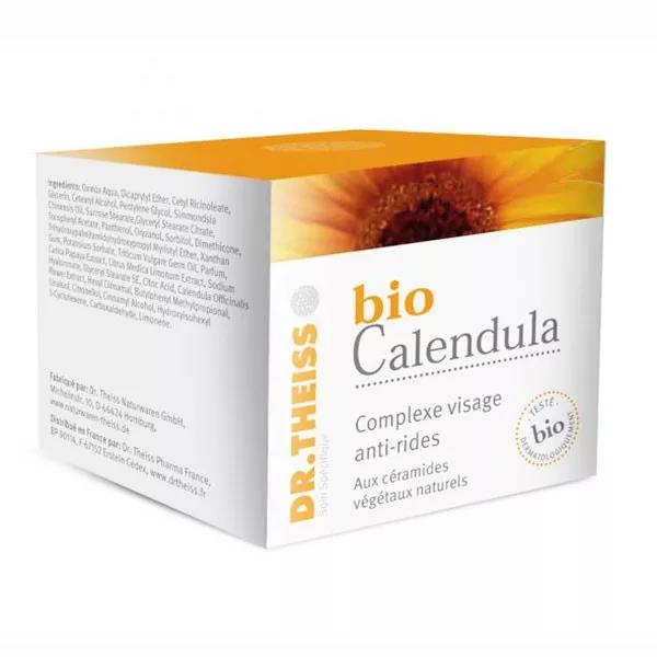 Tarro de los 50ml de arrugas del rostro complejo de calndula Dr. Theiss orgnico