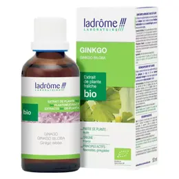 Ladrôme Extraits de Plantes Fraîches Ginkgo Biloba Bio 50ml