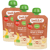 Smileat Pouch Amande, Cacao et Fraise +9m ECO 3x100 gr