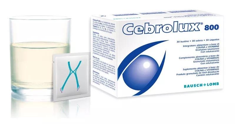 Cebrolux 800 Bausch & Lomb 30 zakjes