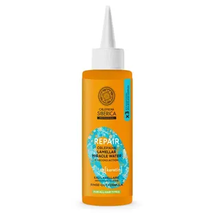 Natura Siberica Oblepikha O Eau Lamellaire Repair Keratin con olivello spinoso per capelli secchi e danneggiati 200 ml