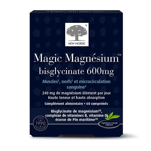 NUEVO NORDIC Magic Magnesio bisglicinato 60 Comprimidos