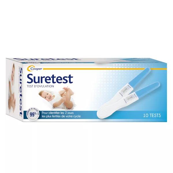 Suretest Test d'Ovulation Boîte de 10