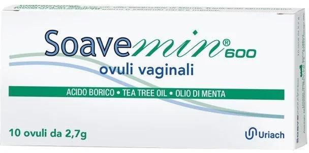 Soavemin 600 Trattamento Affezioni Vaginali 10 Ovuli