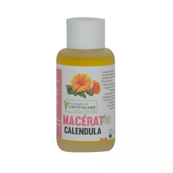 Le Comptoir de l'Apothicaire Huile Végétale Bio Calendula 50ml