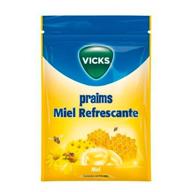 Vicks Praims Caramelos Miel Refrescantes bolsa 72 gr