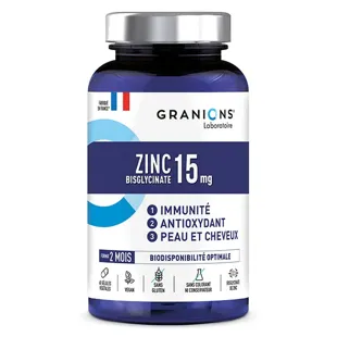 Granions Zinc Bisglycinate 15mg 60 capsule