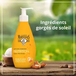 Le Petit Marseillais Lait Hydratant Karité, Amande Douce et Argan 400ml