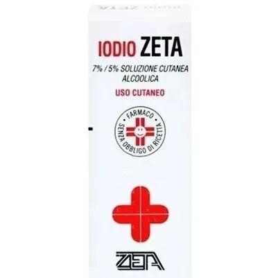 Iodio Zeta 7%-5% Soluzione Cutanea Alcoolica 20 ml