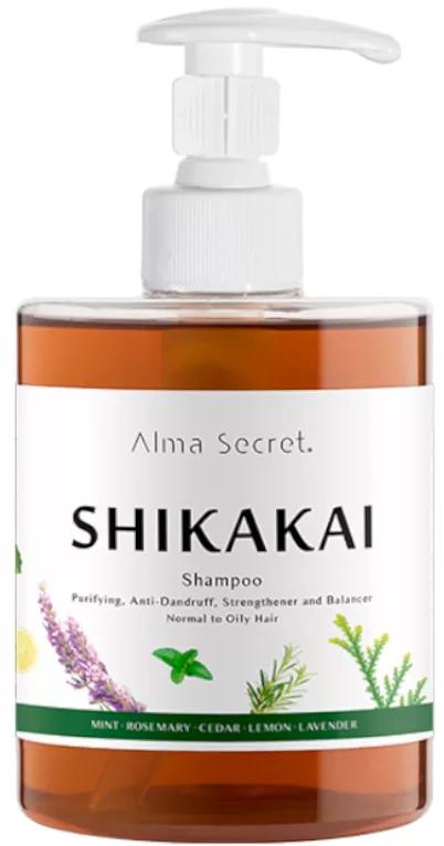 Shikakai shampoo tegen haaruitval voor normaal vet haar Alma Secret 500ml