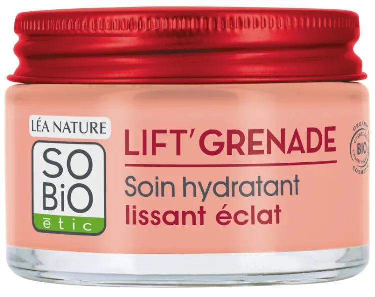 So Bio Étic Lift Grenade Retinol-ähnliche Feuchtigkeitscreme 50 ml