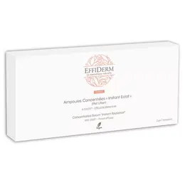 EffiDerm Visage Ampoules Concentrées Instant Eclat 7 unités