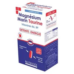 Nutrigée Magnésium Marin Taurine 60 comprimés