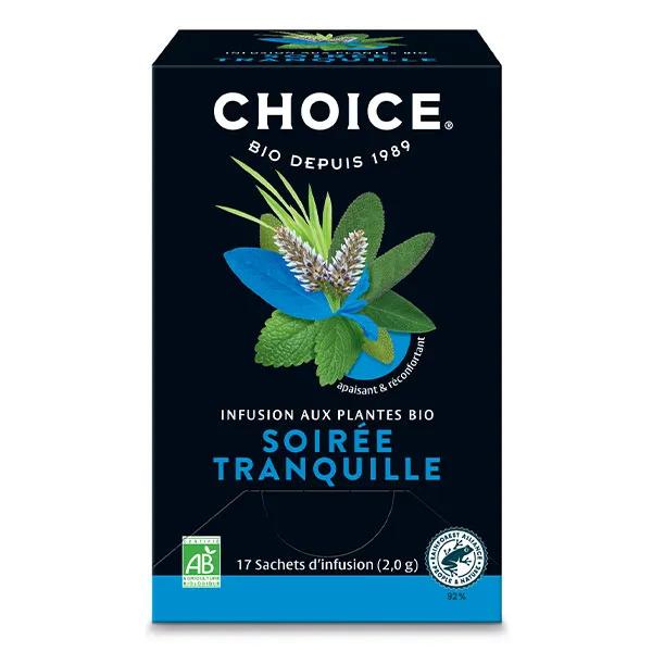 Choice Infusion soirée tranquille 17 sachets