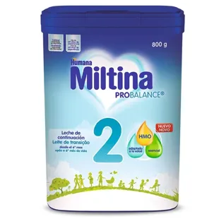 Humana Baby Miltina 2 Probalance Leche de Continuación 800 gr