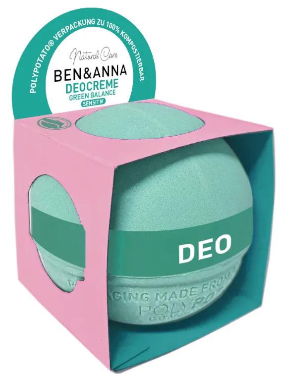 Ben &amp; Anna Deodorante Sensitive Green Balance 40 gr