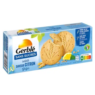 Gerblé Senza Zuccheri Pastafrolla Limone Yuzu 132g