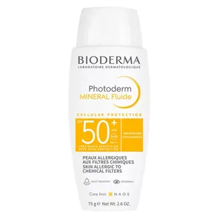 Bioderma Photoderm Solare 100% Mineral Fluide SPF50+ 75g