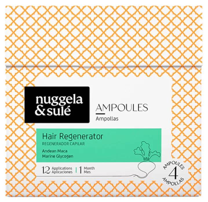 Nuggela & Sulé Ampoules Régénérantes Cheveux 4x10ml