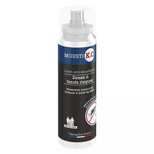 MOUSTI K.O Lozione anti-zanzare - Zone ad Alto Rischio100ml