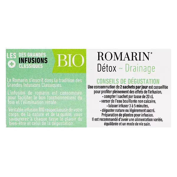 Dayang infusione rosmarino Bio 20 bustine