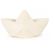 Oli&Carol Weißer Origami-Boot-Beißring