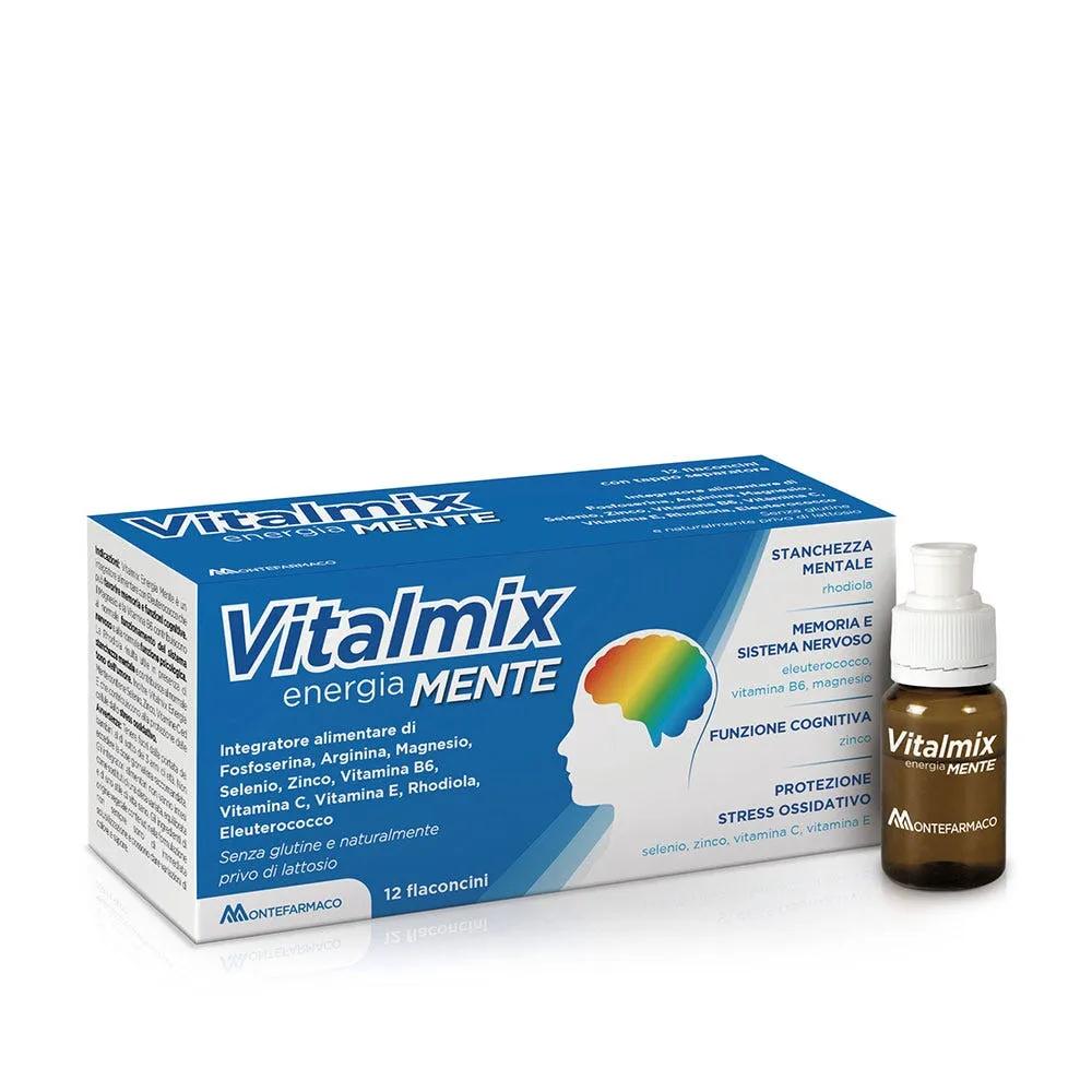 Vitalmix Mente Integratore Memoria e Concentrazione 12 Flaconcini