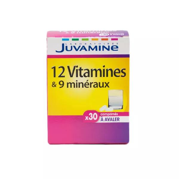 Juvamine 12 Vitamine et9 Minerali 30 compresse orali