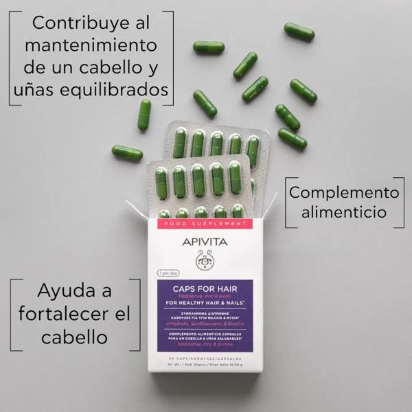 Capsule per unghie e capelli Apivita 30 capsule