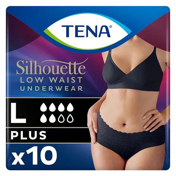 Tena Silhouette Normale Nero L 9 unità