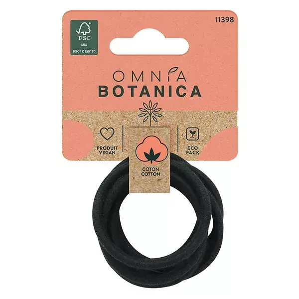 Omnia Botanica Coiffure Élastiques 4mm 6 unités