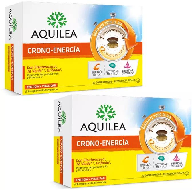 Aquilea Crono-Energía 2x30 dubbellaagse tabletten